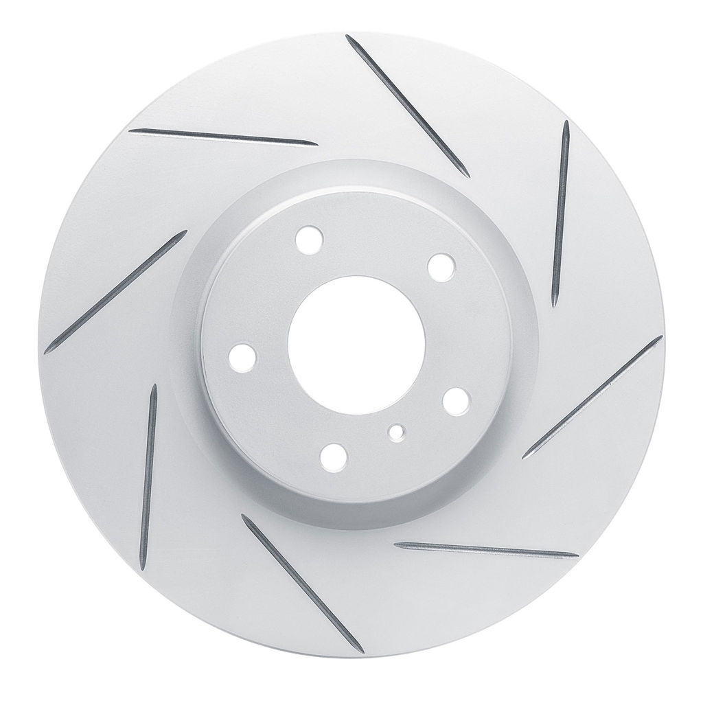 Dynamic Friction 810-67052R - Slotted Coated Carbon Alloy Brake Rotor