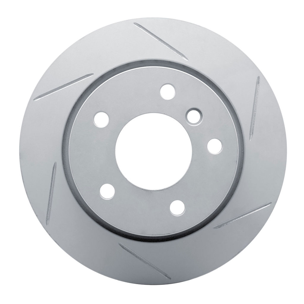 Dynamic Friction 810-31042R - Slotted Coated Carbon Alloy Brake Rotor