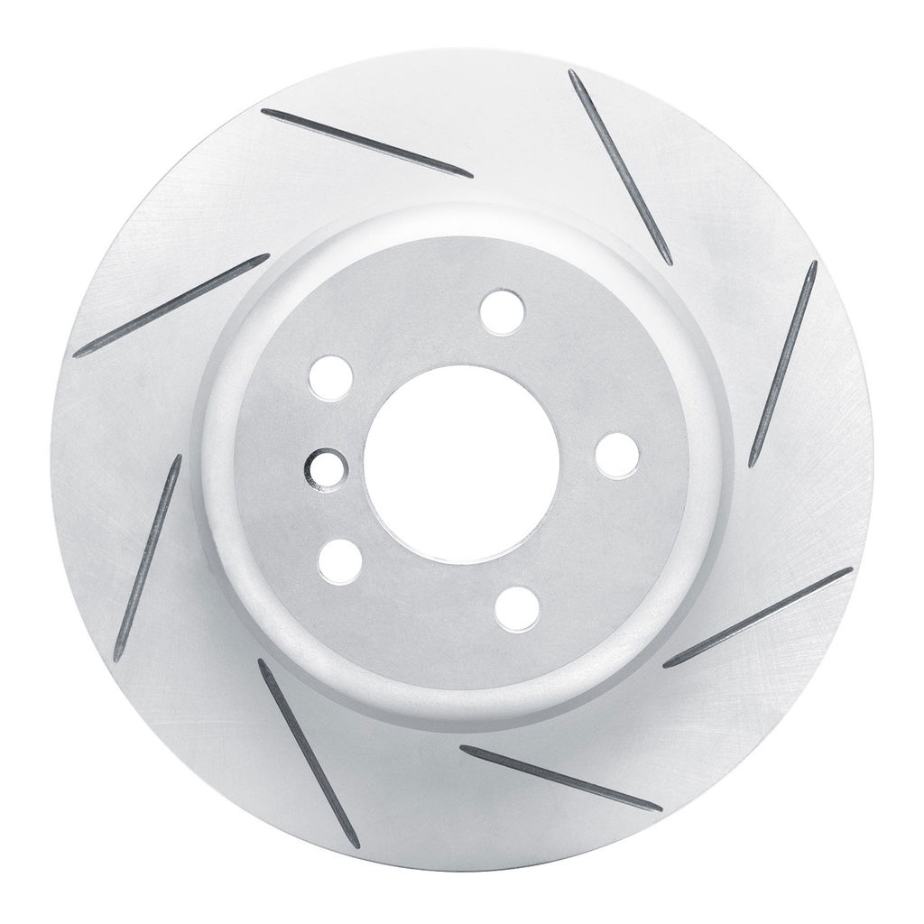 Dynamic Friction 810-31104R - Slotted Coated Carbon Alloy Brake Rotor