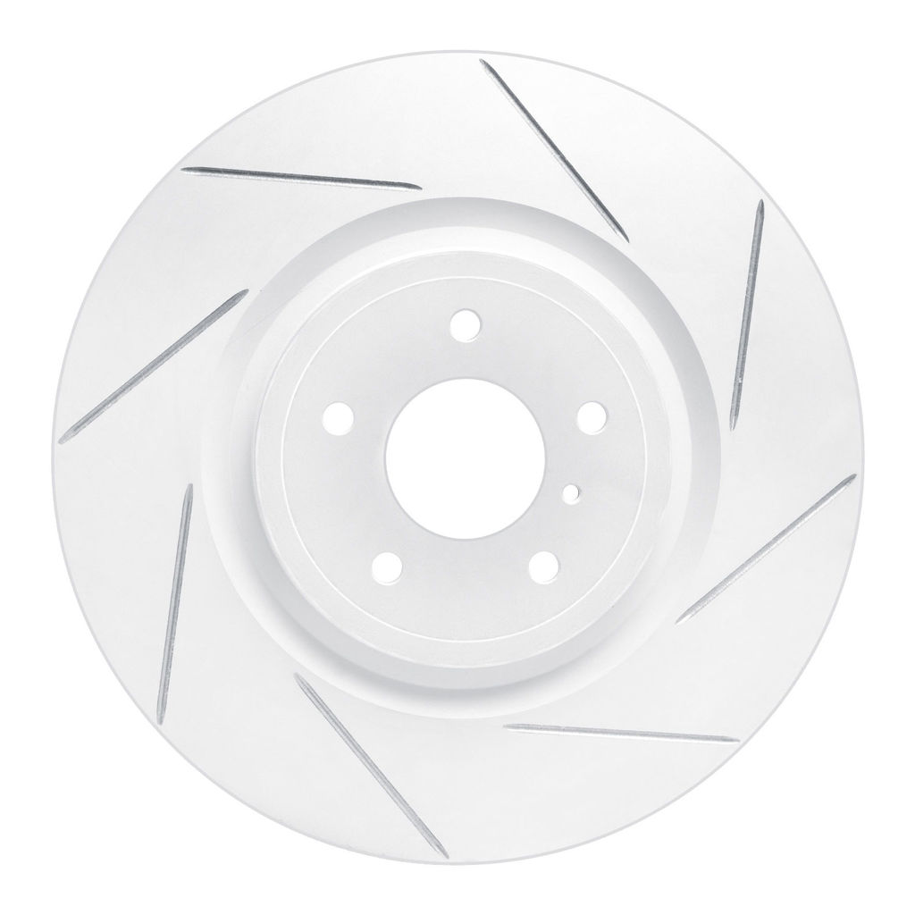 Dynamic Friction 810-68012R - Slotted Coated Carbon Alloy Brake Rotor