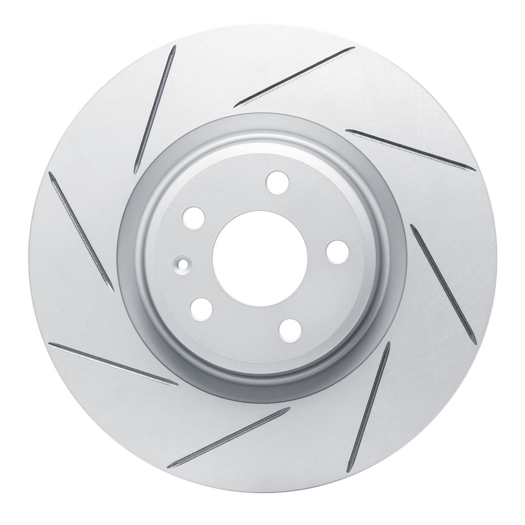 Dynamic Friction 810-73067L - Slotted Coated Carbon Alloy Brake Rotor
