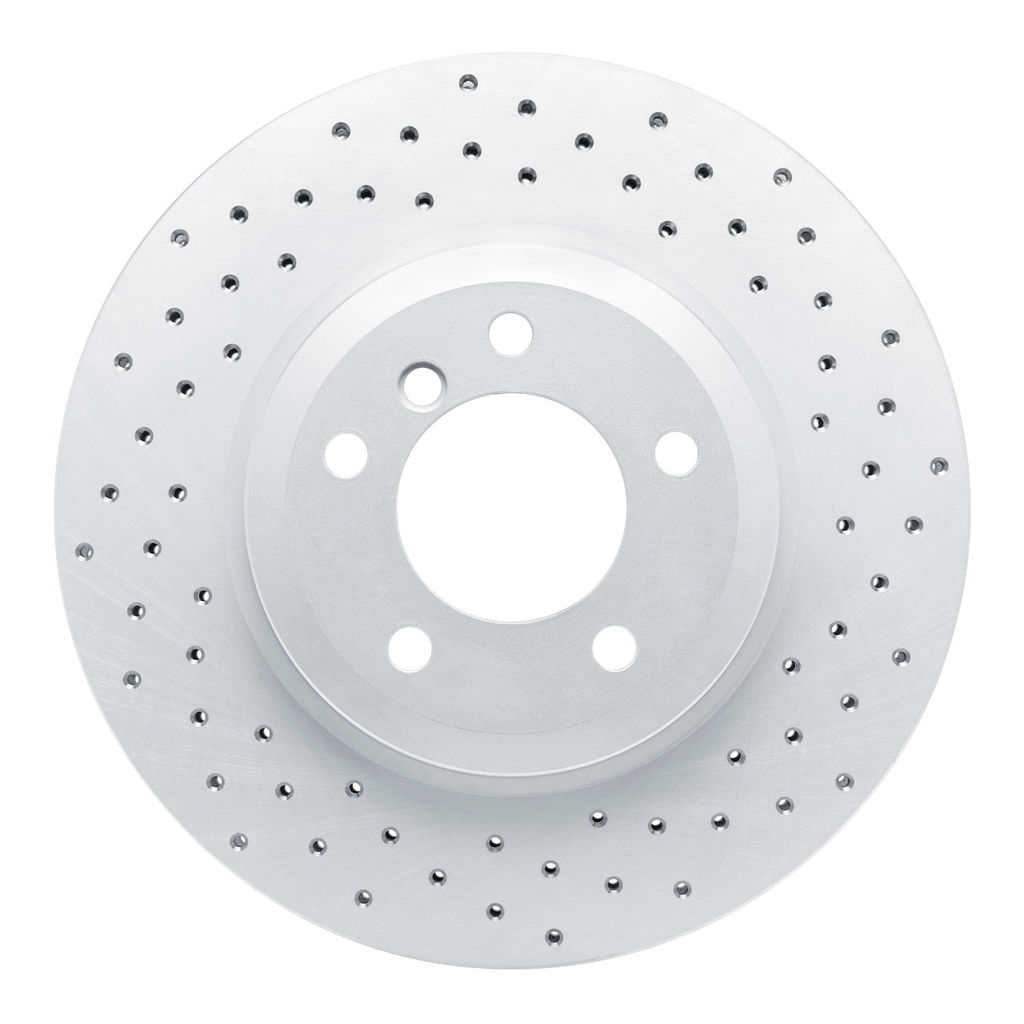 Dynamic Friction 820-31048R - Drilled Coated Carbon Alloy Brake Rotor