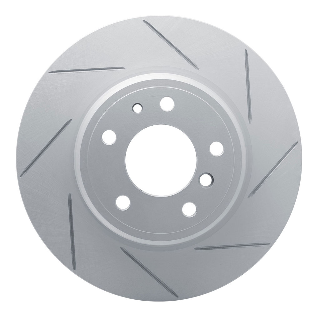 Dynamic Friction 810-31030R - Slotted Coated Carbon Alloy Brake Rotor