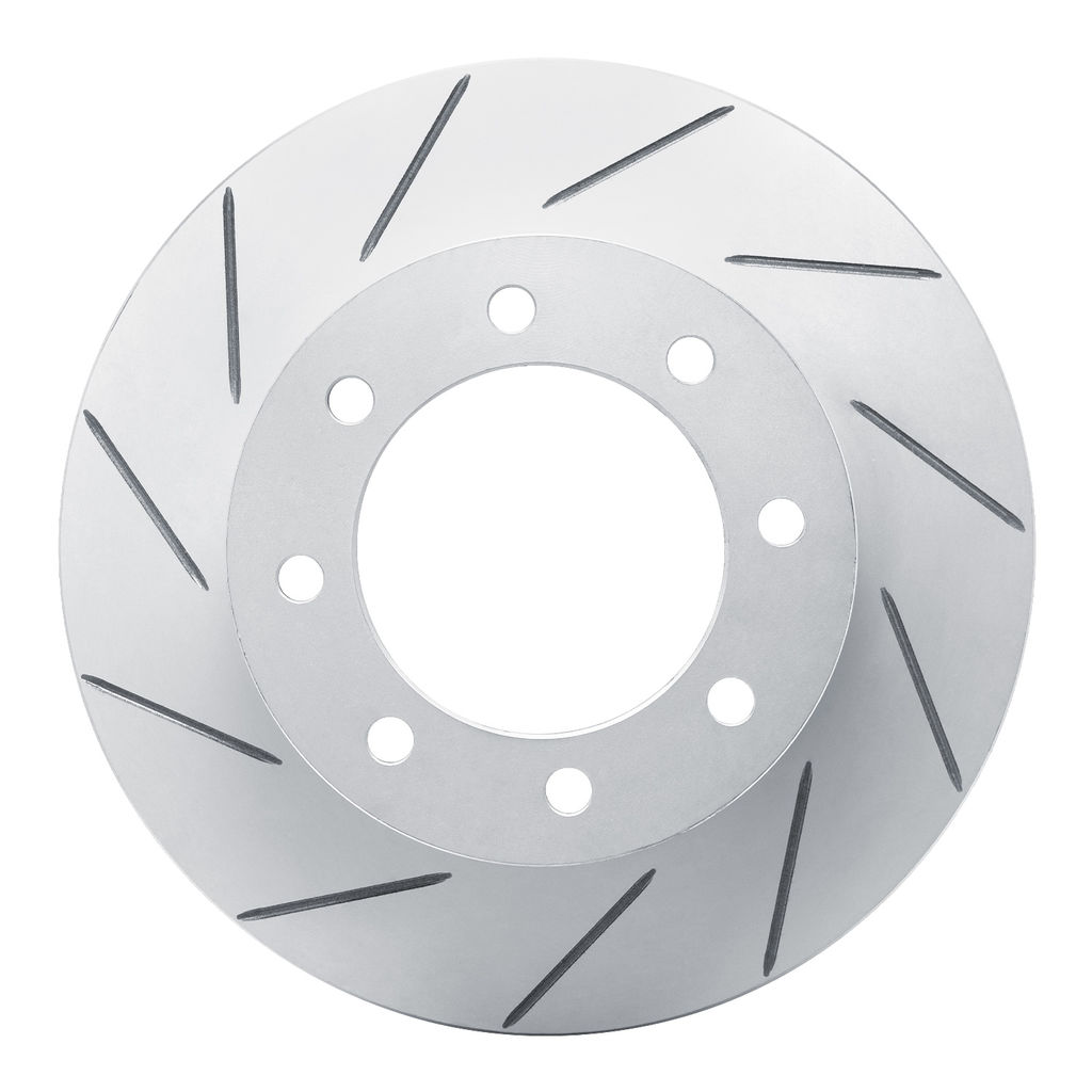 Dynamic Friction 810-54223L - Slotted Coated Carbon Alloy Brake Rotor
