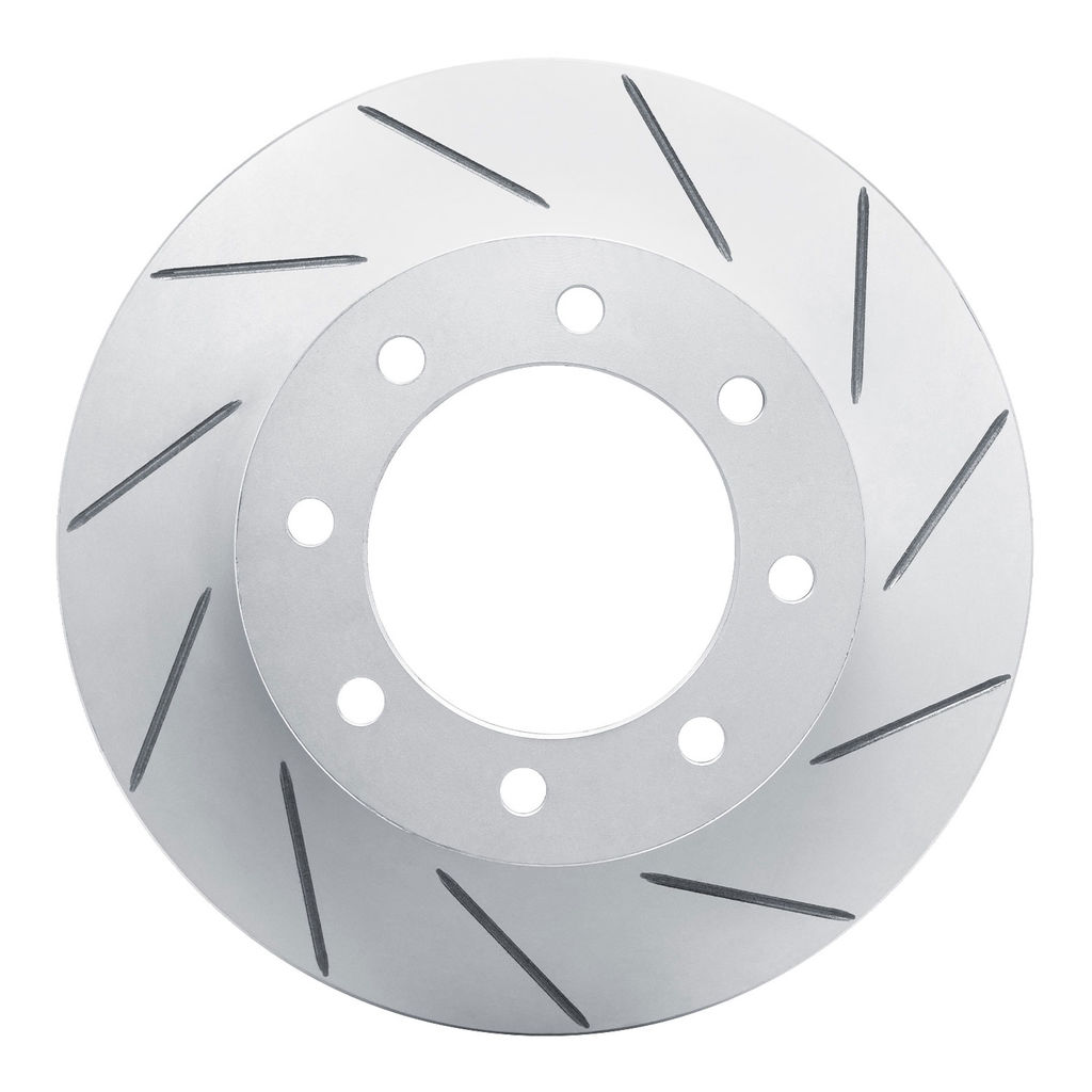 Dynamic Friction 810-54223R - Slotted Coated Carbon Alloy Brake Rotor