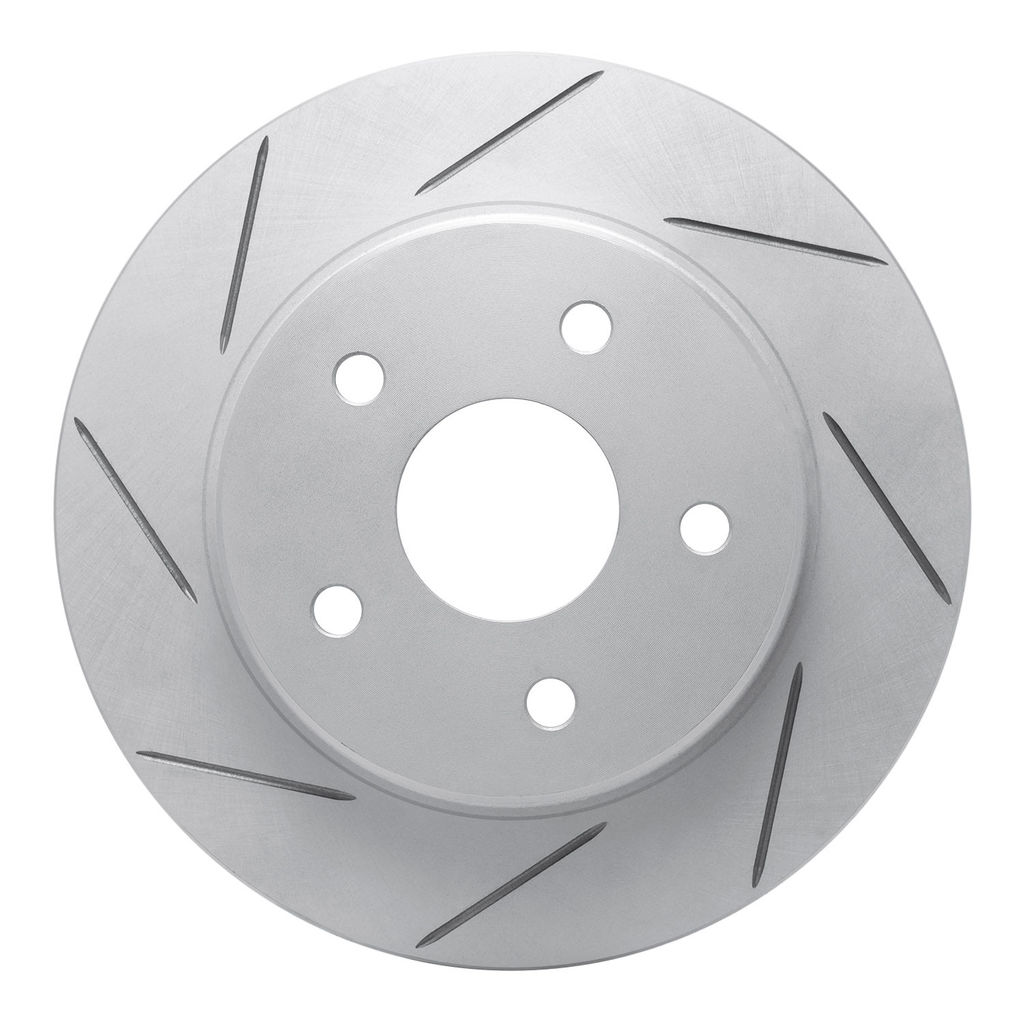 Dynamic Friction 810-40094L - Slotted Coated Carbon Alloy Brake Rotor