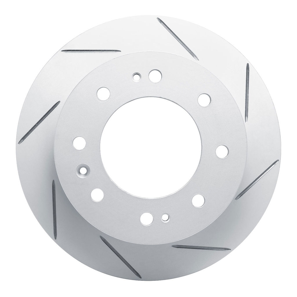 Dynamic Friction 810-48059R - Slotted Coated Carbon Alloy Brake Rotor