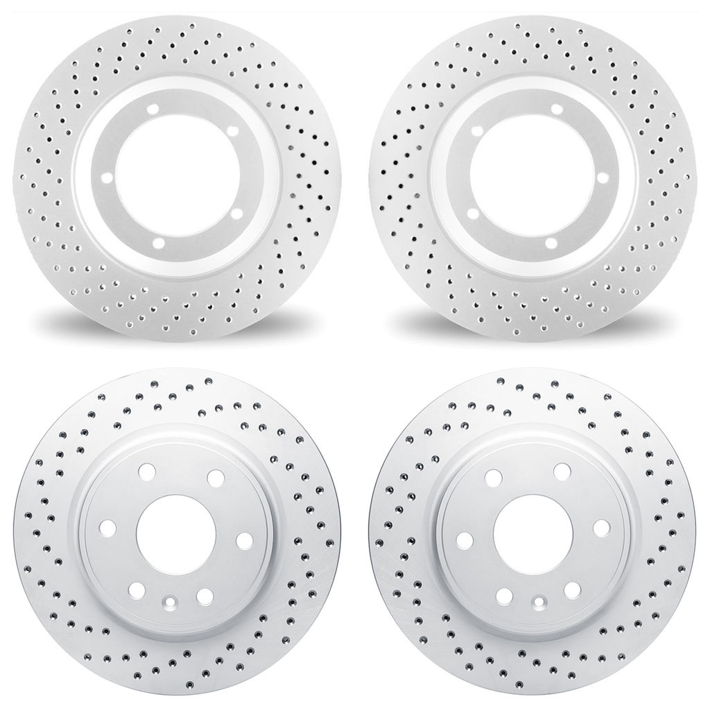 Dynamic Friction 2004-48111 - Geoperformance Rotors-Drilled