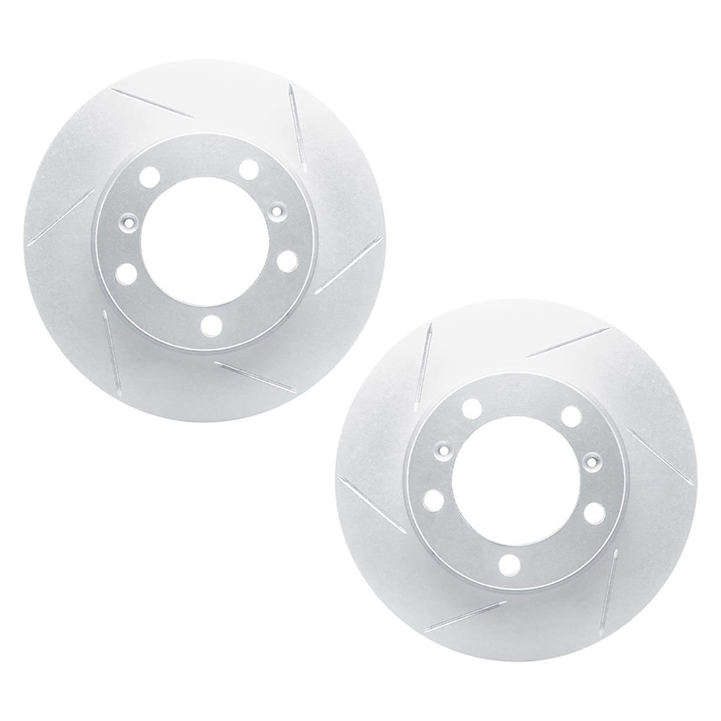 Dynamic Friction 2002-02070 - Geoperformance Rotors- Slotted