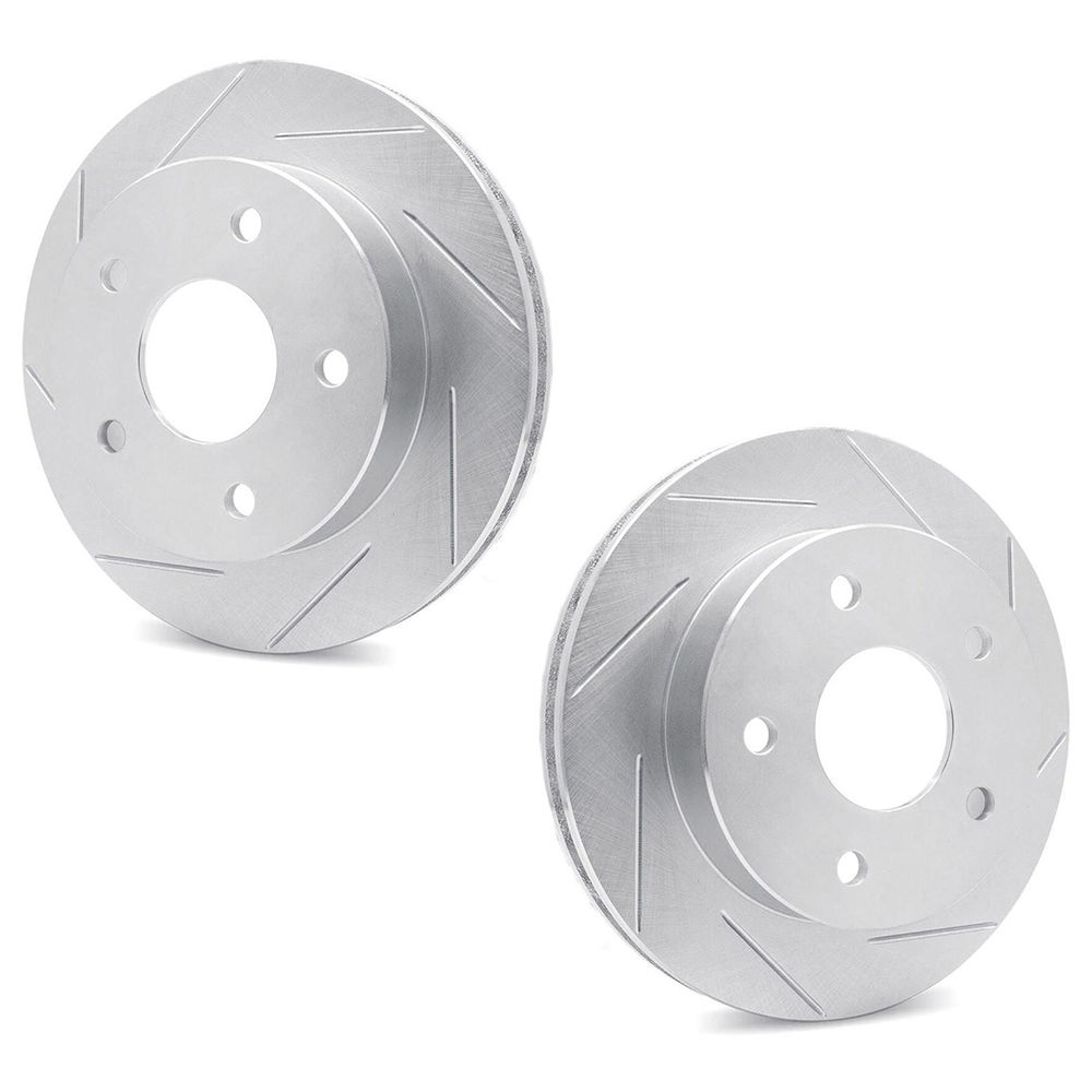Dynamic Friction 2002-02064 - Geoperformance Rotors- Slotted
