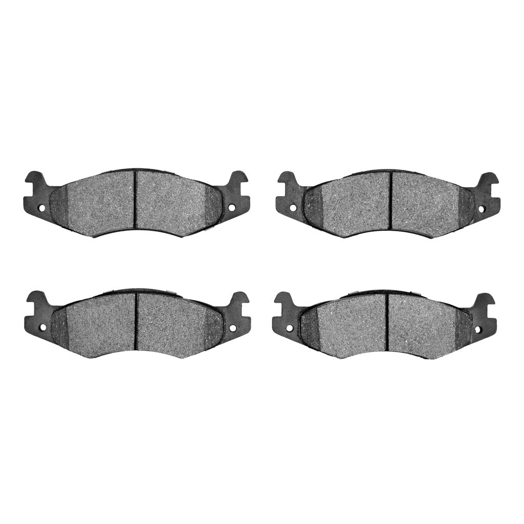 Dynamic Friction 1000-0651-00 - Track Day Low Metallic Brake Pads