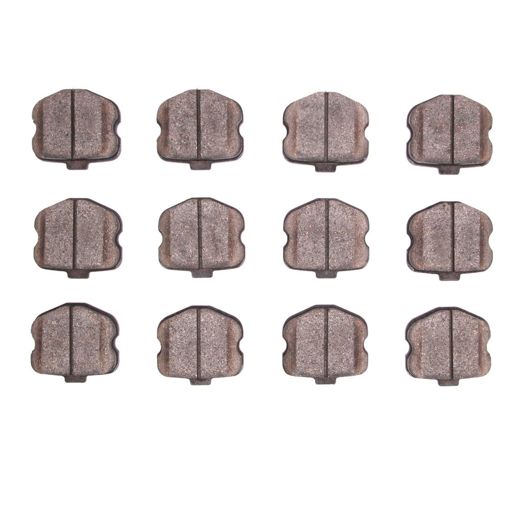Dynamic Friction 1000-1185-00 - Track Day Low Metallic Brake Pads