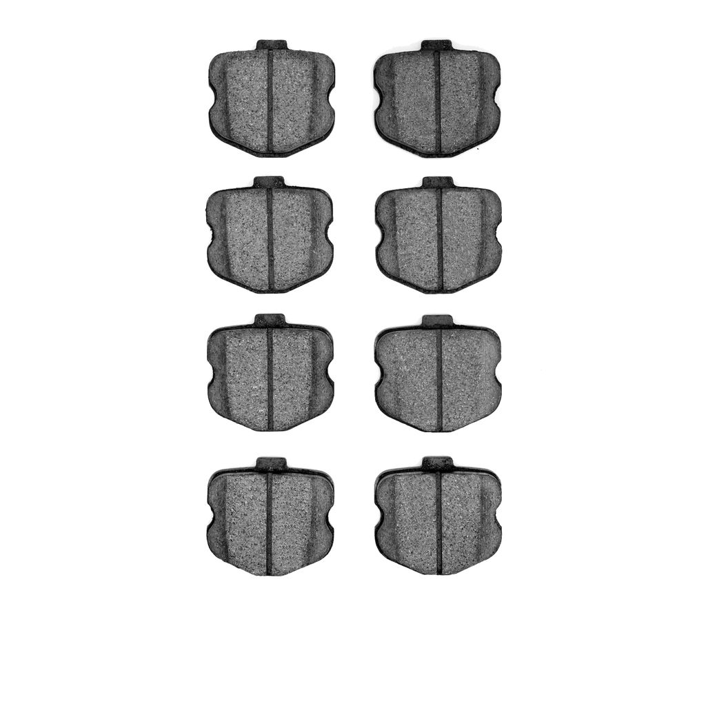 Dynamic Friction 1000-1185-10 - Track Day Low Metallic Brake Pads