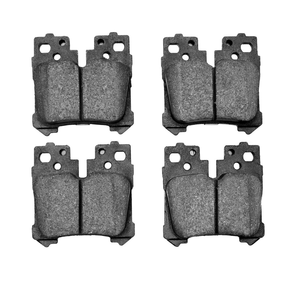 Dynamic Friction 1000-1283-00 - Track Day Low Metallic Brake Pads