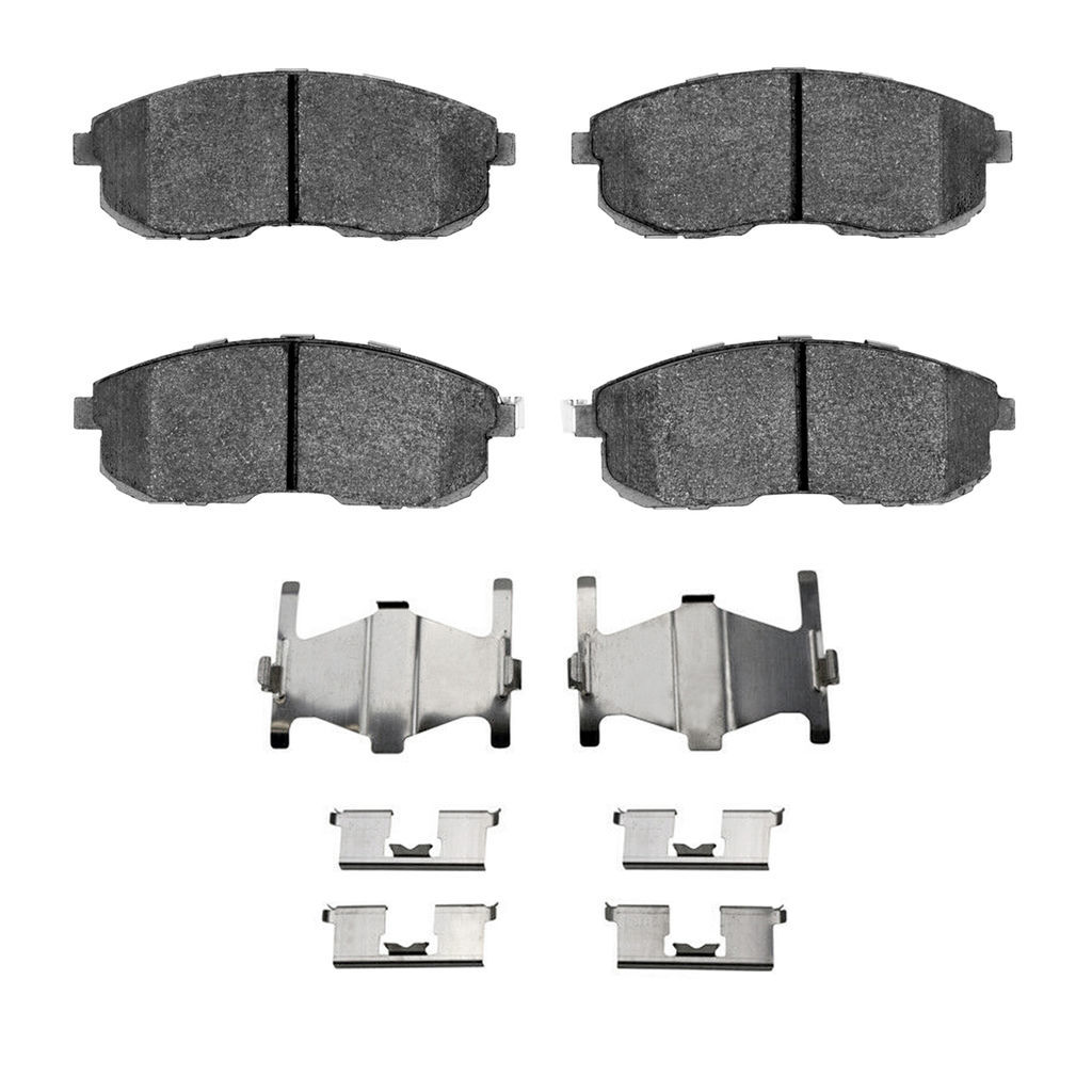 Dynamic Friction 1115-0653-01 - Active Performance Low Metallic Brake Pads With Hardware