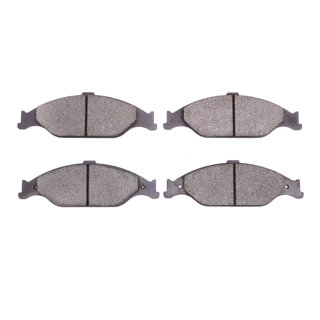 Dynamic Friction 1115-0804-00 - Active Performance Low Metallic Brake Pads