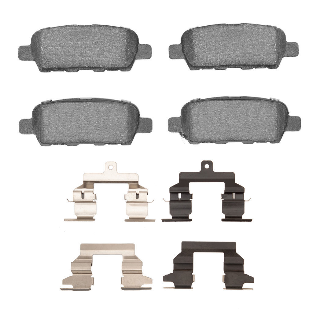 Dynamic Friction 1115-0905-02 - Active Performance Low Metallic Brake Pads With Hardware