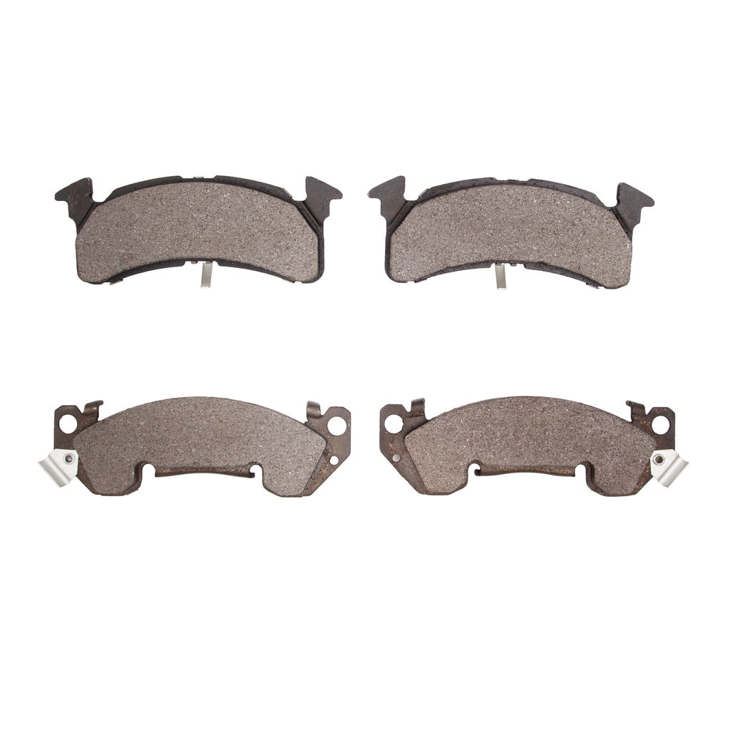 Dynamic Friction 1214-0153-00 - Heavy Duty Semi Metallic Towing Brake Pads