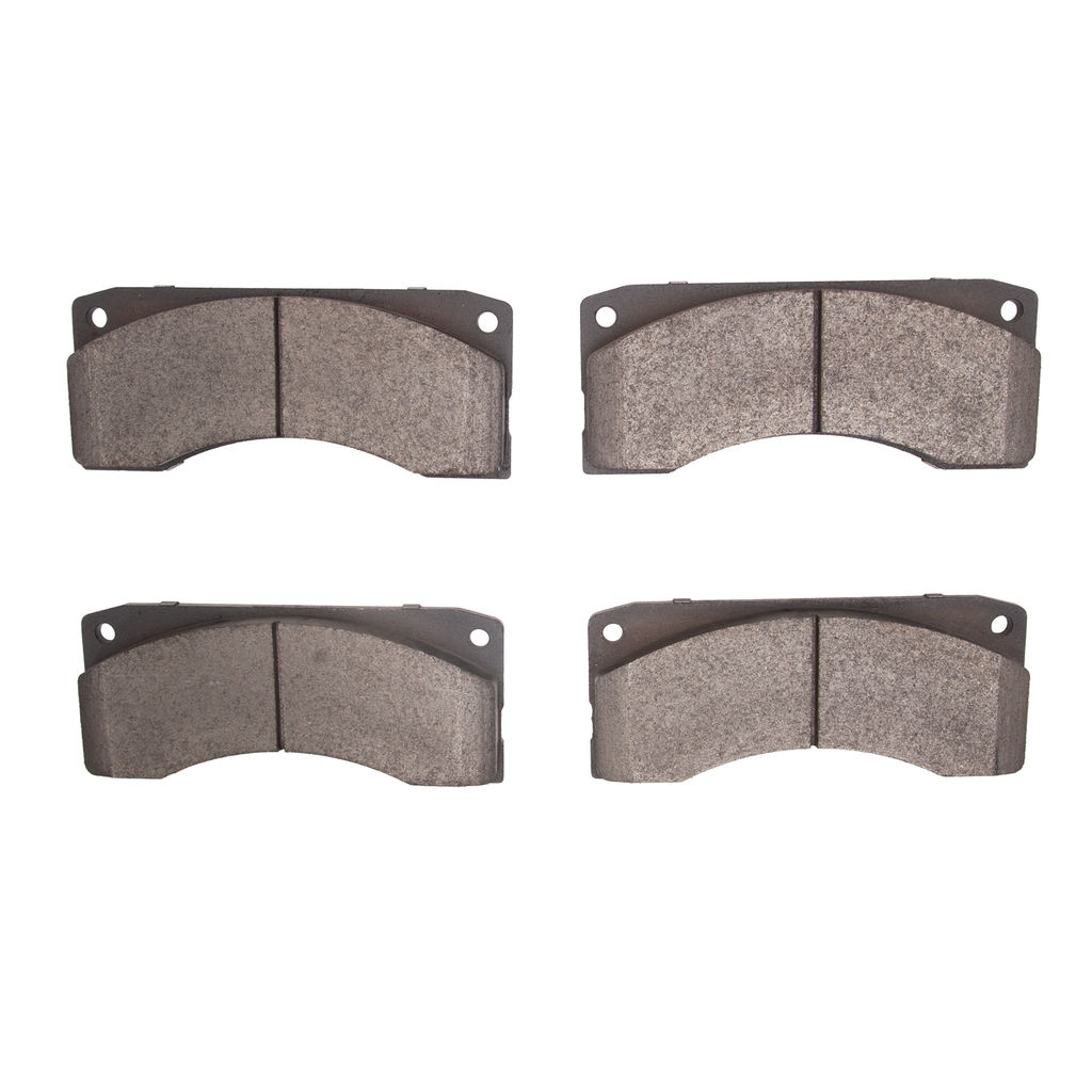 Dynamic Friction 1214-0379-00 - Heavy Duty Semi Metallic Towing Brake Pads