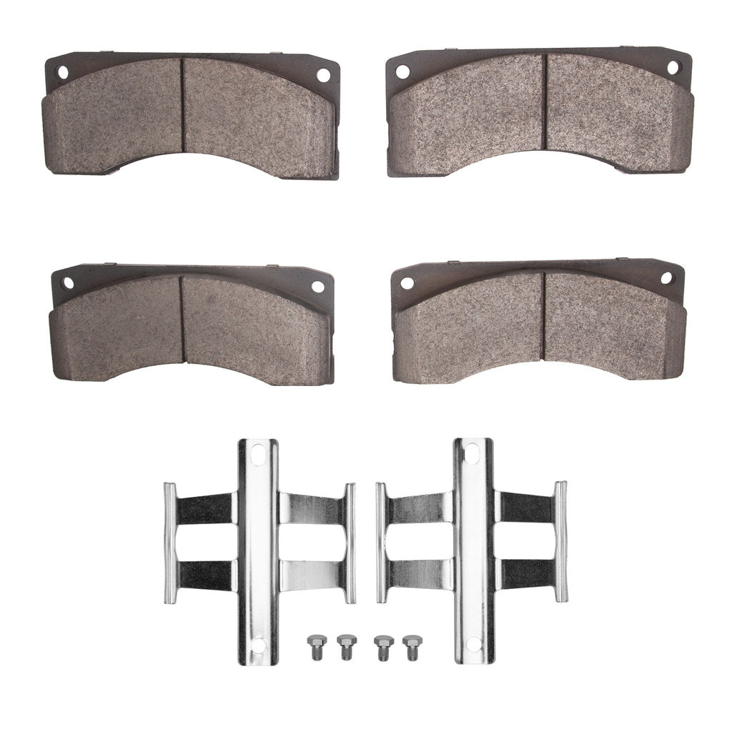 Dynamic Friction 1214-0379-01 - Heavy Duty Brake Pads with Hardware