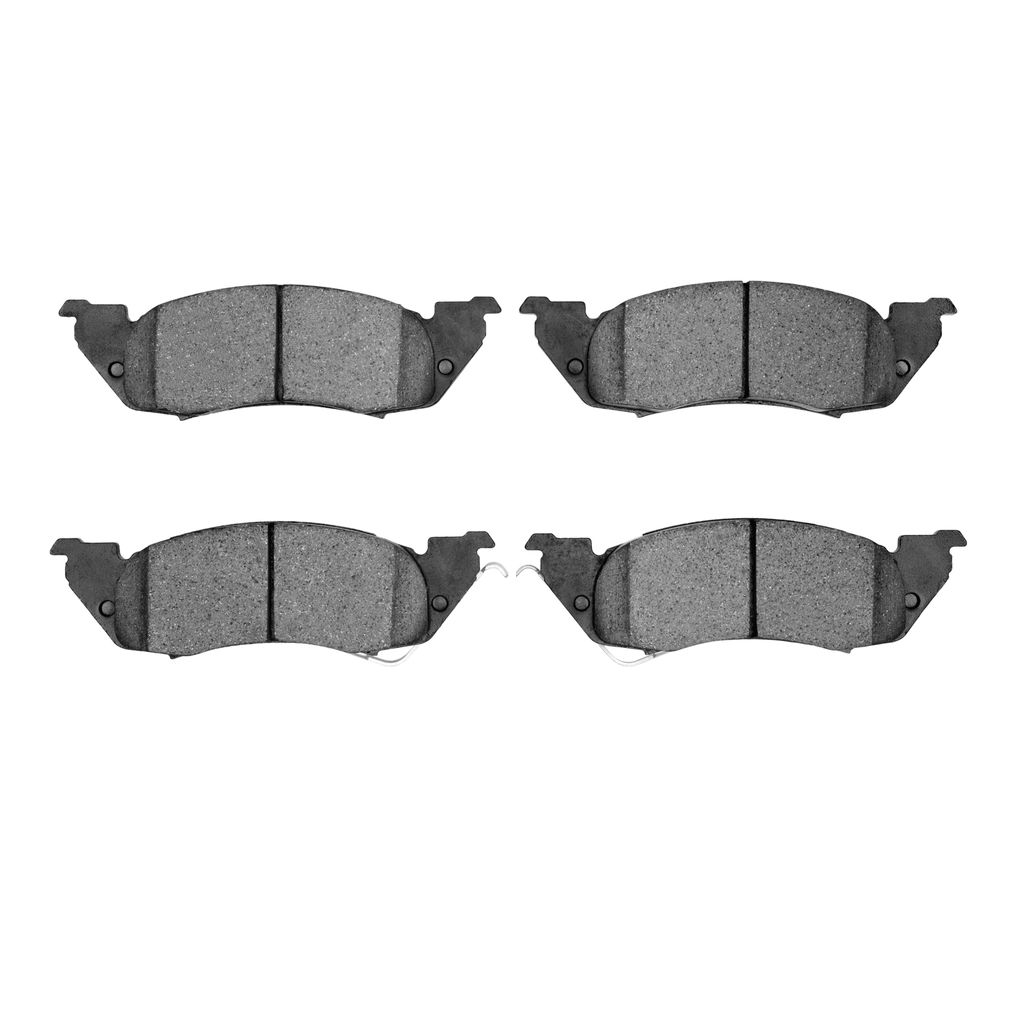 Dynamic Friction 1214-0529-00 - Heavy Duty Semi Metallic Towing Brake Pads
