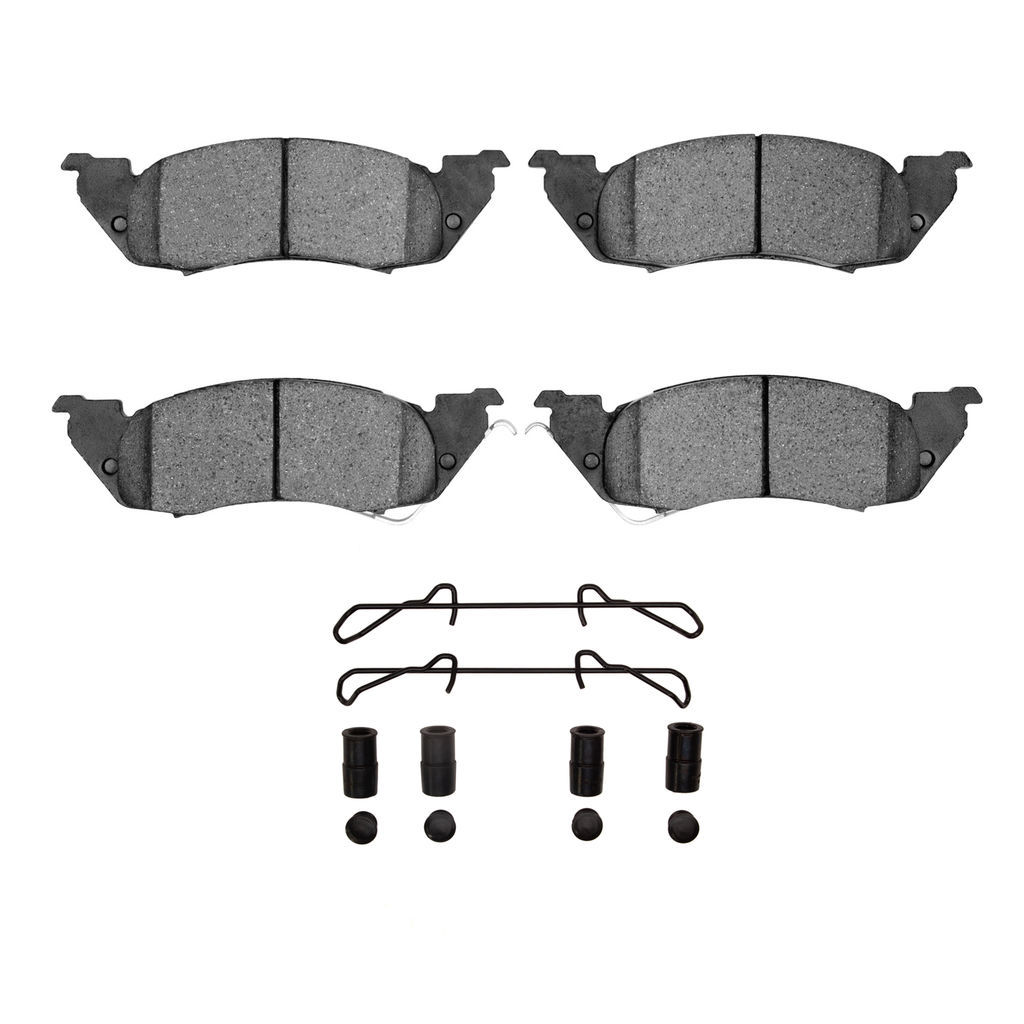 Heavy Duty Semi Metallic Towing Brake Pads With Hardware