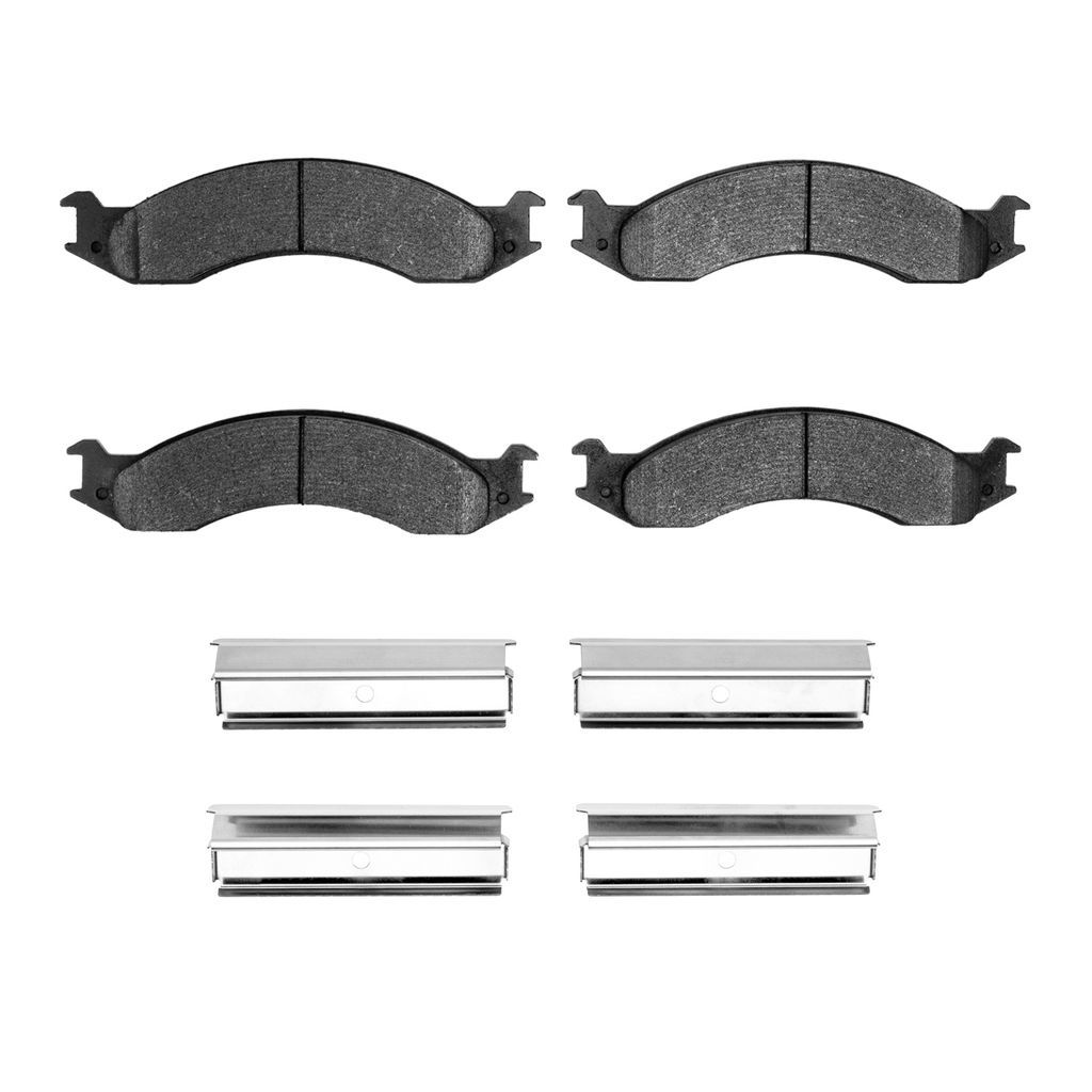 Heavy Duty Semi Metallic Towing Brake Pads With Hardware