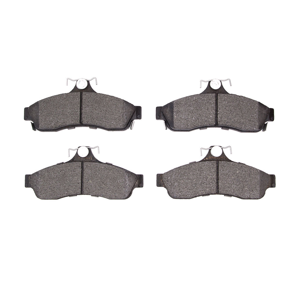Dynamic Friction 1214-0628-00 - Heavy Duty Semi Metallic Towing Brake Pads