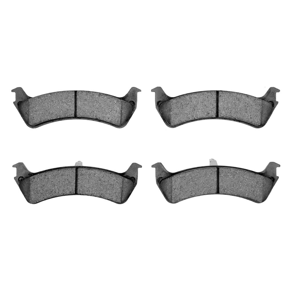 Dynamic Friction 1214-0667-00 - Heavy Duty Semi Metallic Towing Brake Pads