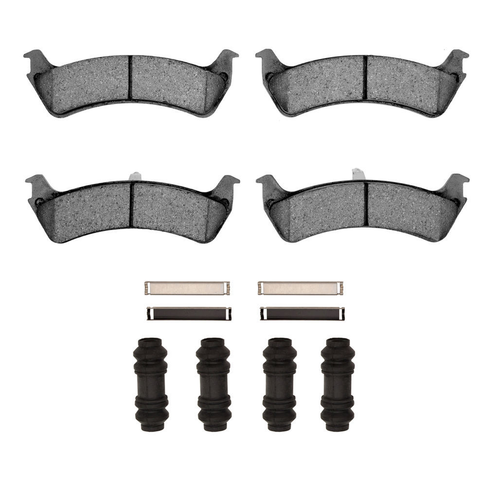 Heavy Duty Semi Metallic Towing Brake Pads With Hardware