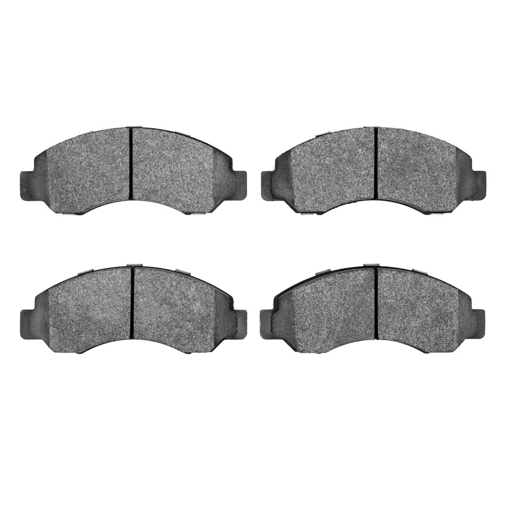 Dynamic Friction 1214-0701-00 - Heavy Duty Semi Metallic Towing Brake Pads