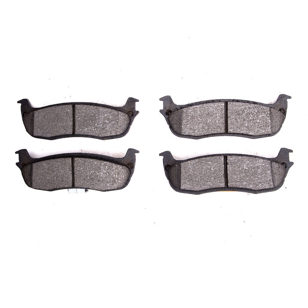 Dynamic Friction 1214-0711-00 - Heavy Duty Semi Metallic Towing Brake Pads