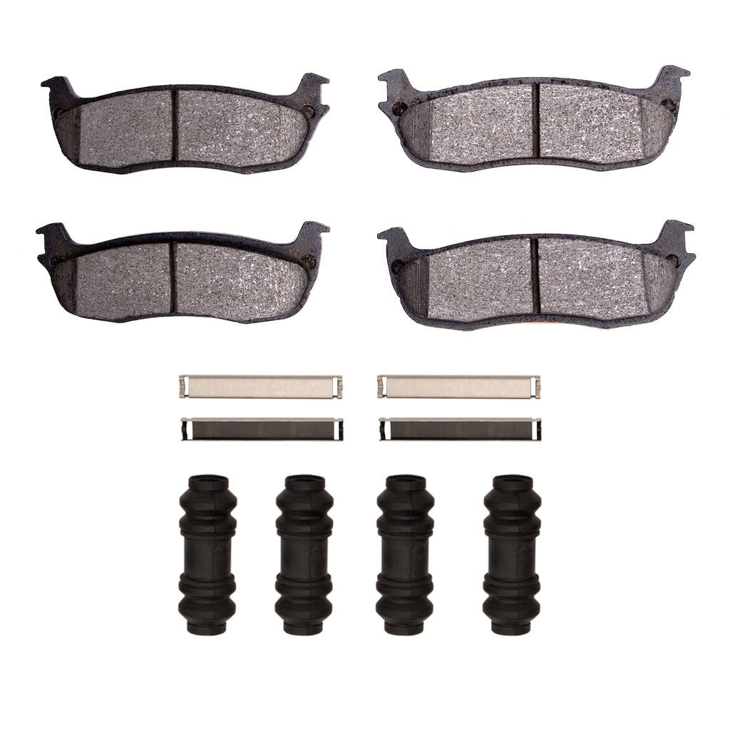 Heavy Duty Semi Metallic Towing Brake Pads With Hardware