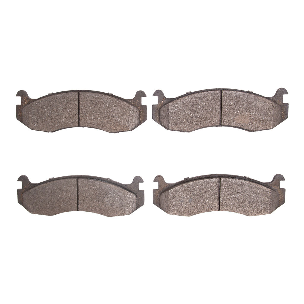 Dynamic Friction 1214-0788-00 - Heavy Duty Semi Metallic Towing Brake Pads