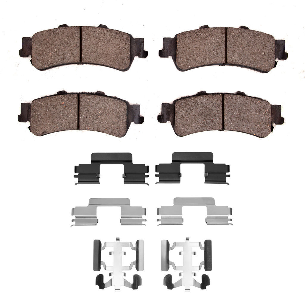 Heavy Duty Semi Metallic Towing Brake Pads With Hardware