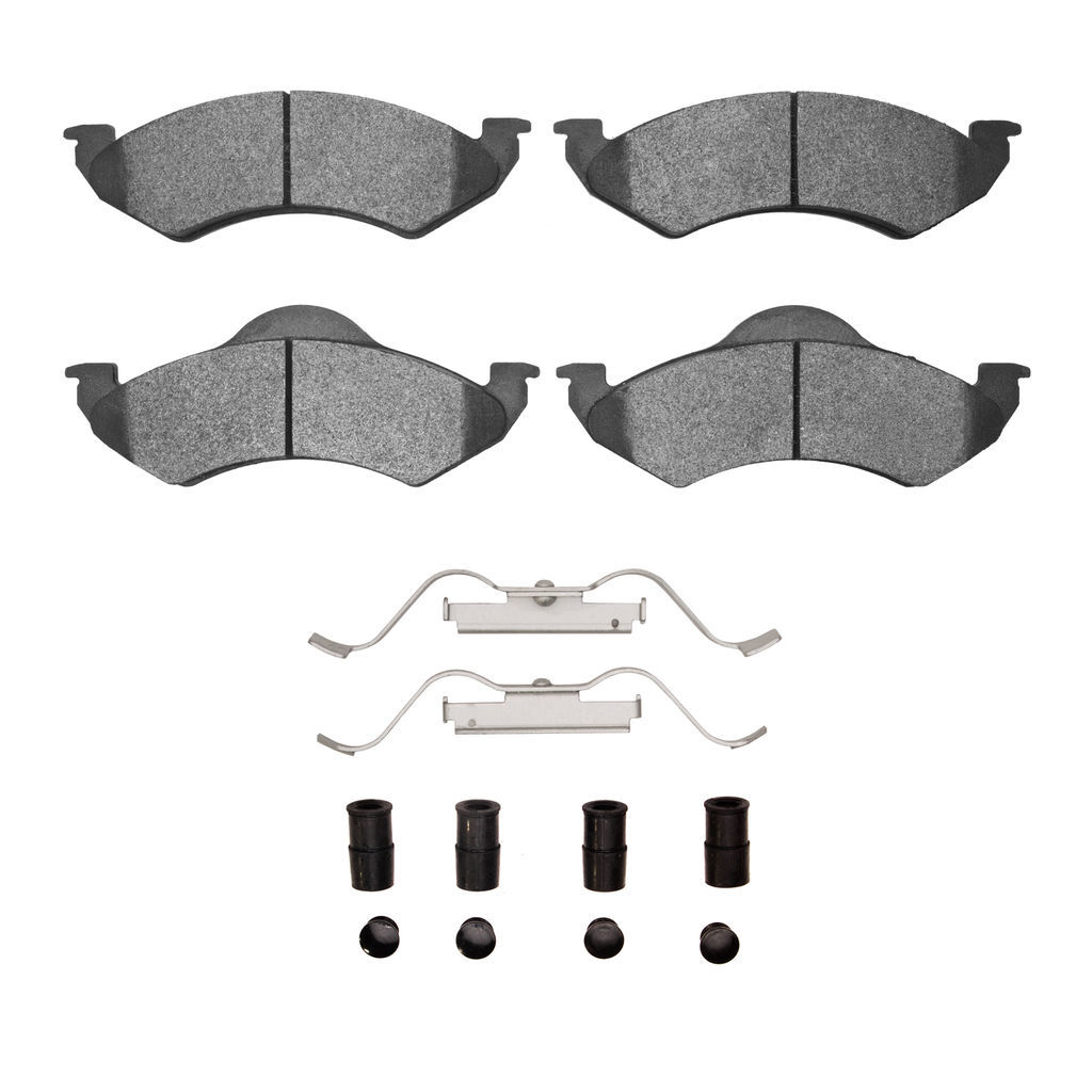 Heavy Duty Semi Metallic Towing Brake Pads With Hardware