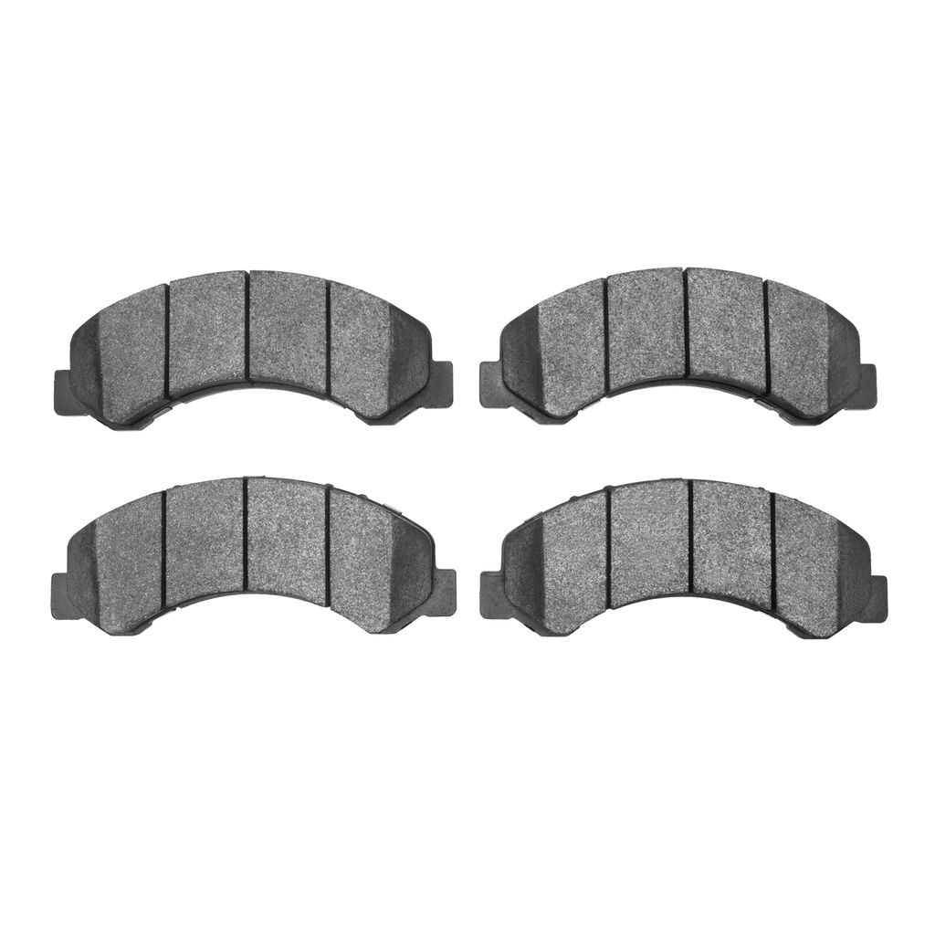 Dynamic Friction 1214-0826-00 - Heavy Duty Semi Metallic Towing Brake Pads