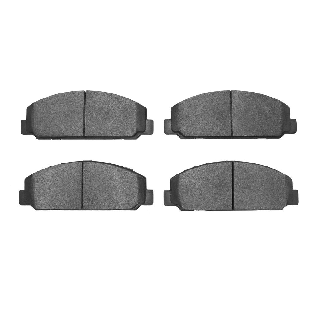 Dynamic Friction 1214-0827-00 - Heavy Duty Semi Metallic Towing Brake Pads