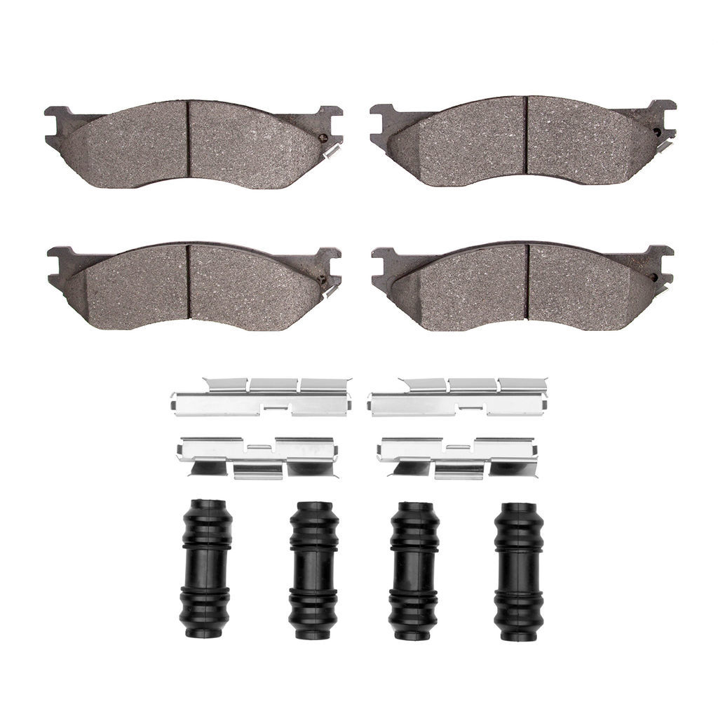 Heavy Duty Semi Metallic Towing Brake Pads With Hardware