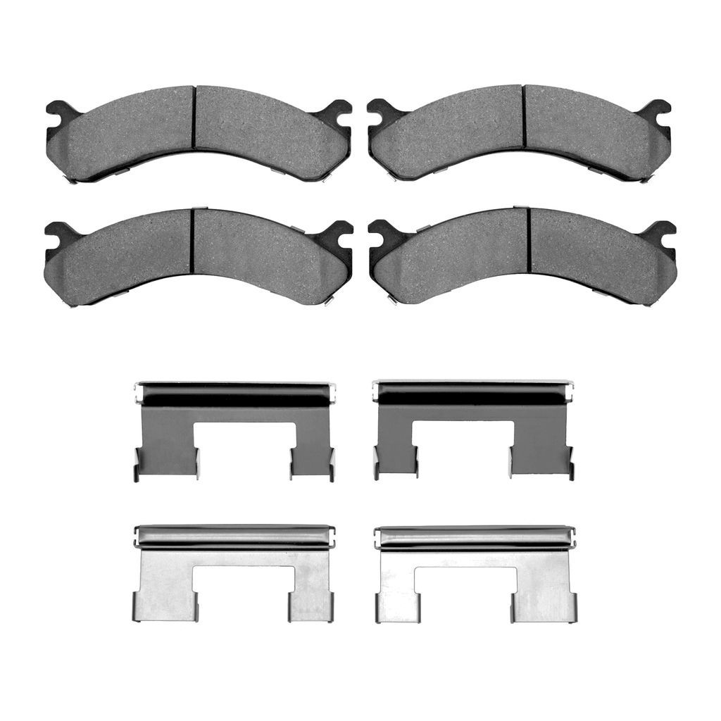 Heavy Duty Semi Metallic Towing Brake Pads With Hardware