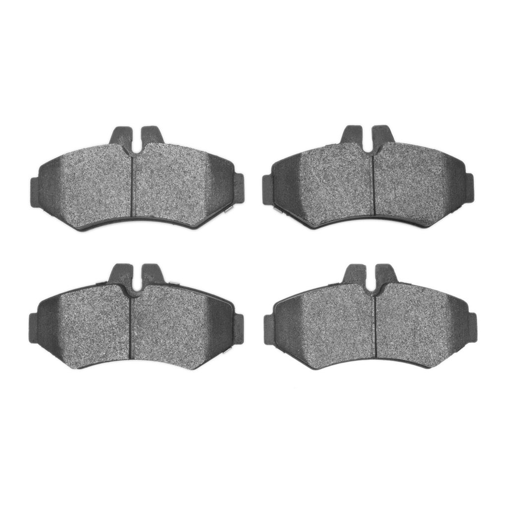 Dynamic Friction 1214-0928-00 - Heavy Duty Semi Metallic Towing Brake Pads