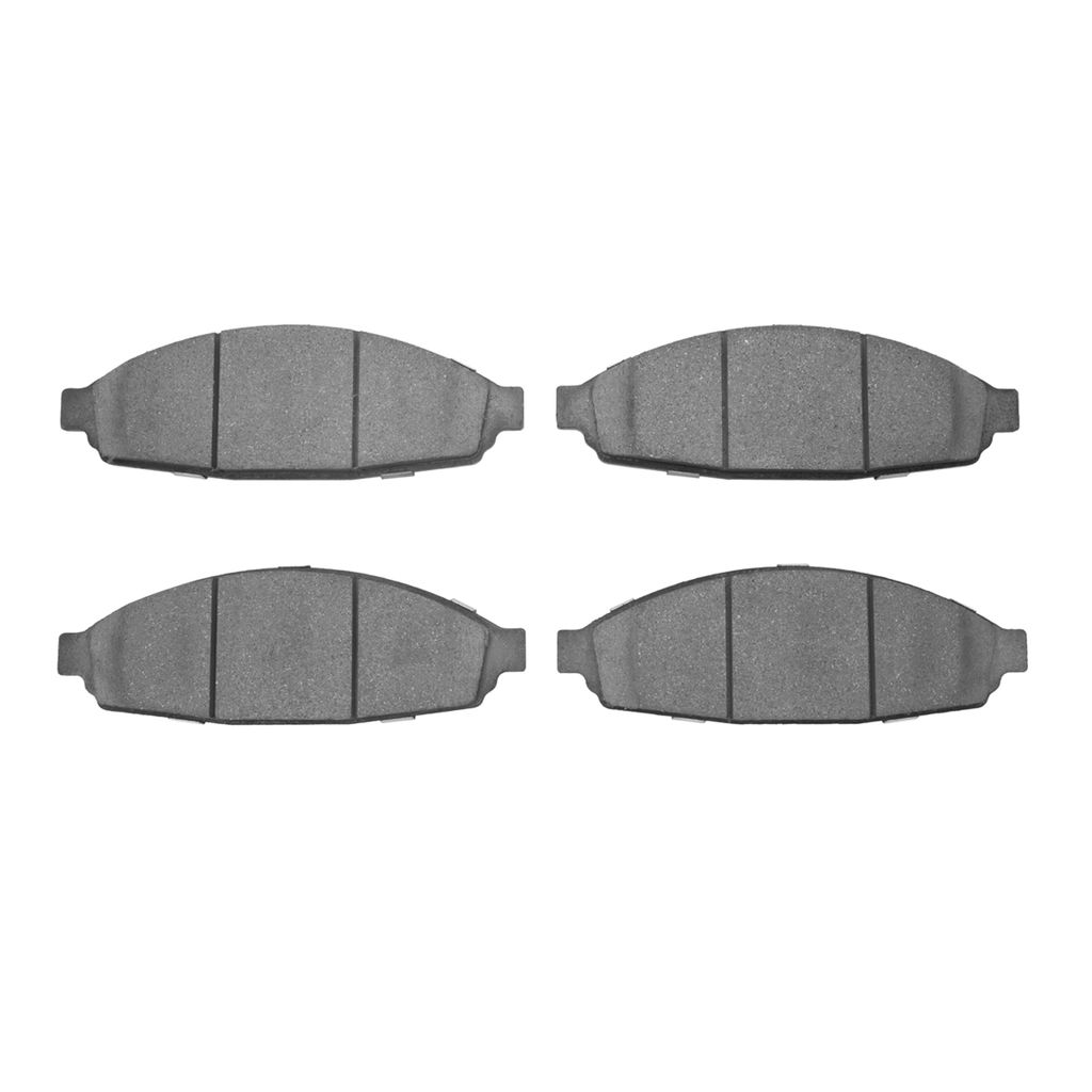 Dynamic Friction 1214-0931-00 - Heavy Duty Semi Metallic Towing Brake Pads