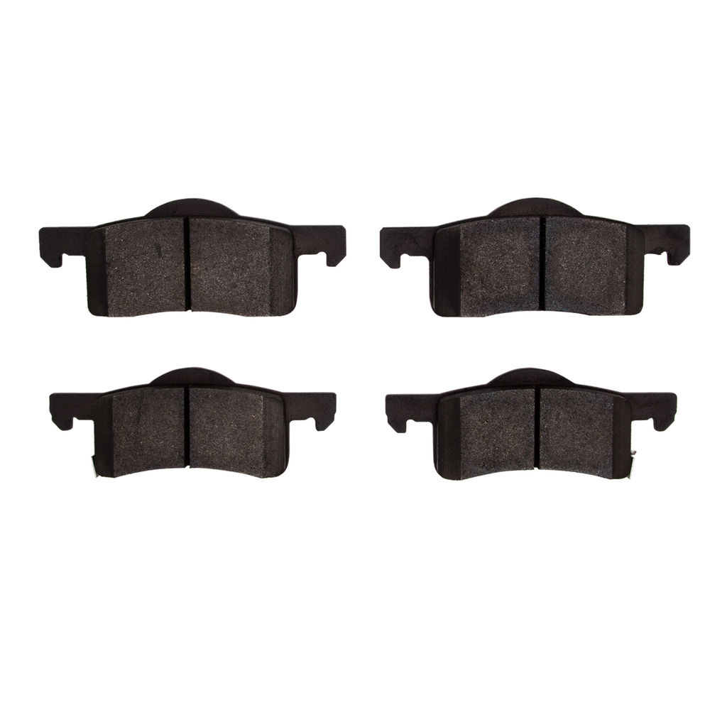 Dynamic Friction 1214-0935-00 - Heavy Duty Semi Metallic Towing Brake Pads