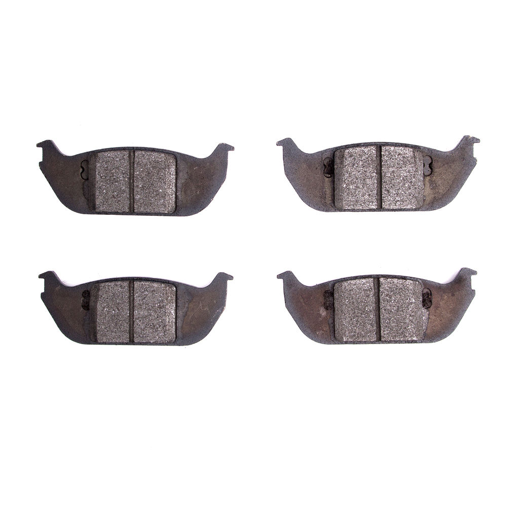 Dynamic Friction 1214-0952-00 - Heavy Duty Semi Metallic Towing Brake Pads