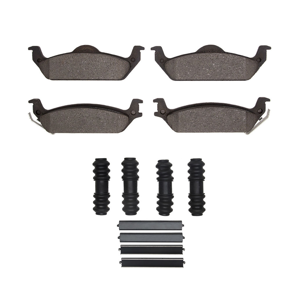 Heavy Duty Semi Metallic Towing Brake Pads With Hardware
