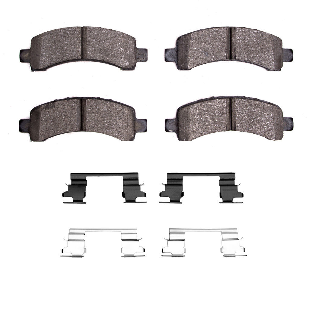 Heavy Duty Semi Metallic Towing Brake Pads With Hardware