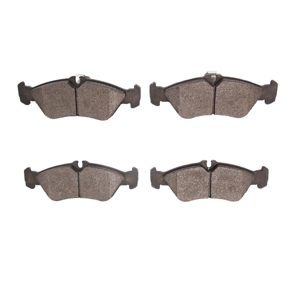 Dynamic Friction 1214-1006-00 - Heavy Duty Semi Metallic Towing Brake Pads