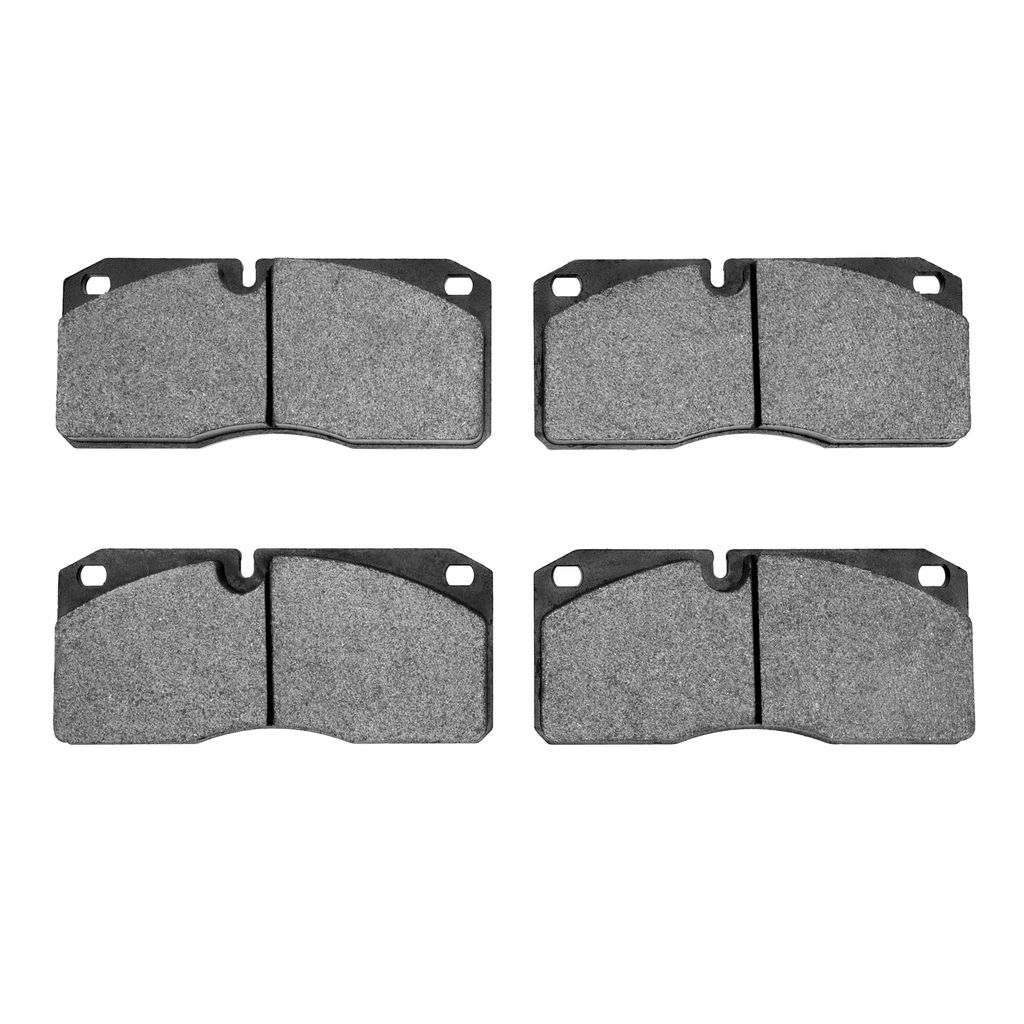 Dynamic Friction 1214-1027-00 - Heavy Duty Semi Metallic Towing Brake Pads
