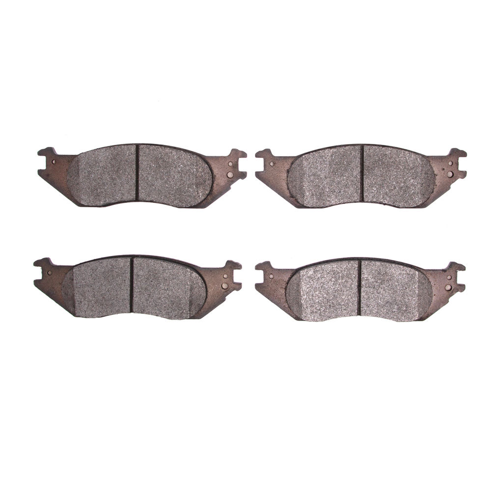 Dynamic Friction 1214-1045-00 - Heavy Duty Semi Metallic Towing Brake Pads