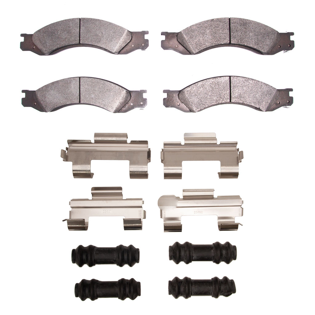 Heavy Duty Semi Metallic Towing Brake Pads With Hardware